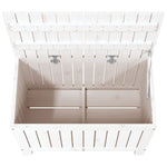 Putekasse Hvid 76X42,5X54 Cm Heltre Furu