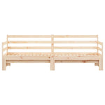 Uttrekkbar Dagseng 90X200 Cm Heltre Furu