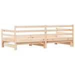 Uttrekkbar Dagseng 90X200 Cm Heltre Furu