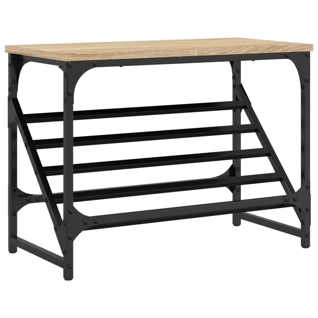 Skohylle Sonoma Eik 60X30X45 Cm Konstruert Tre