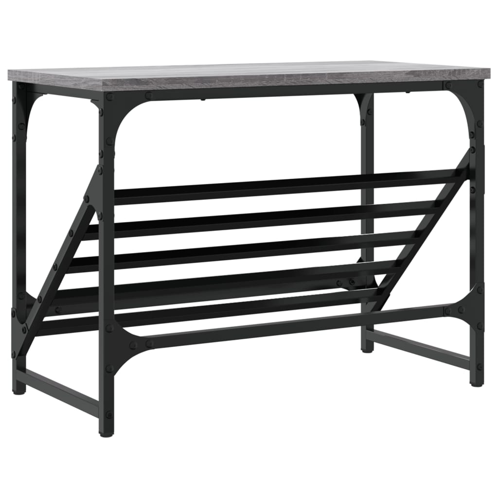 Skohylle Grå Sonoma 60X30X45 Cm Konstruert Tre