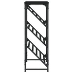 Skohylle Svart 90X30X85 Cm Konstruert Tre