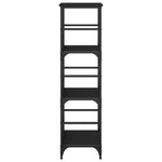 Bokhylle Svart 50X33X117,5 Cm Konstruert Tre