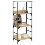 Bokhylle Sonoma Eik 50X33X117,5 Cm Konstruert Tre
