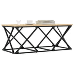 Salongbord Sonoma Eik 100X49X40 Cm Konstruert Tre