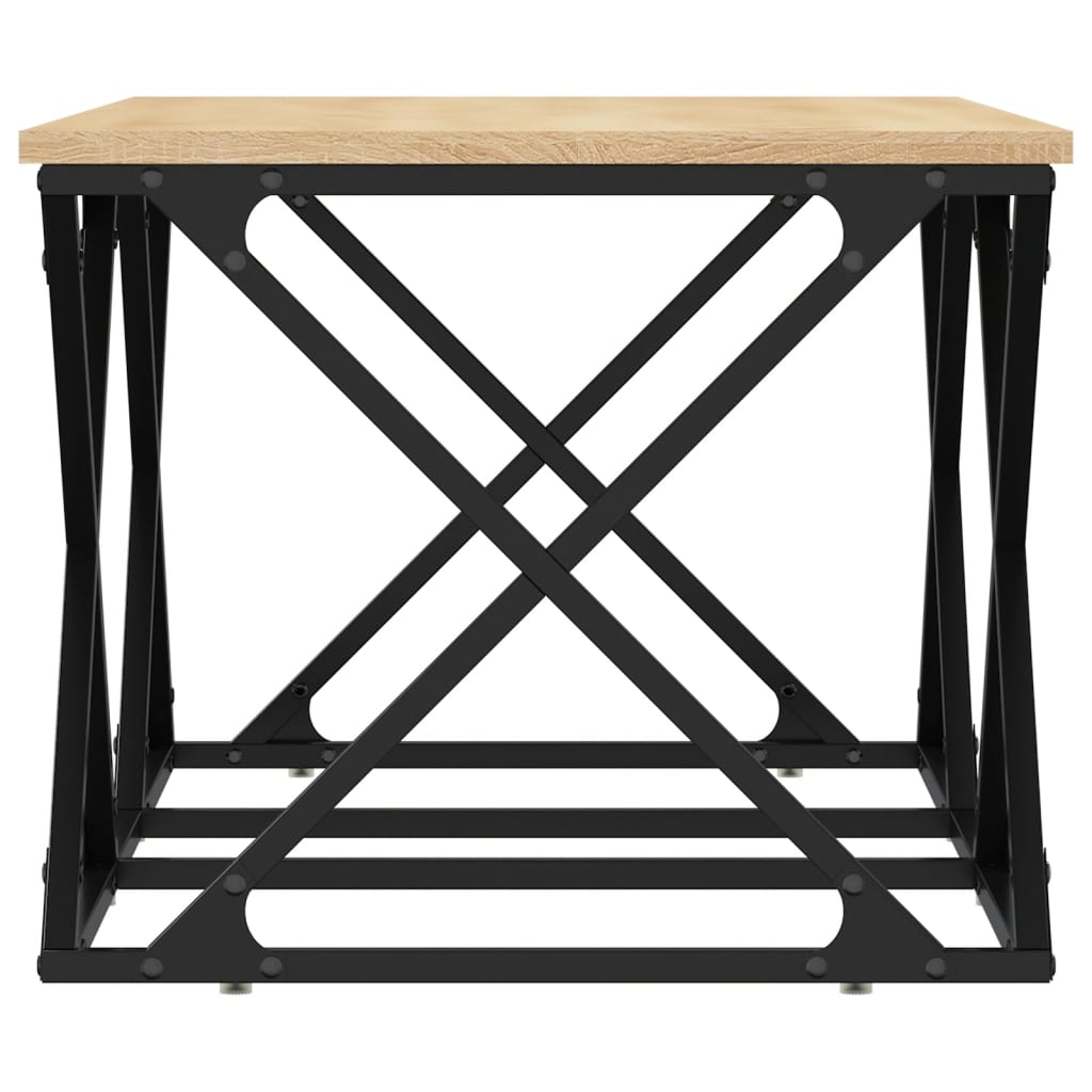Salongbord Sonoma Eik 100X49X40 Cm Konstruert Tre
