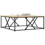 Salongbord Sonoma Eik 100X100X40 Cm Konstruert Tre