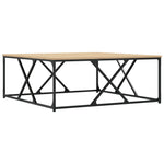 Salongbord Sonoma Eik 100X100X40 Cm Konstruert Tre