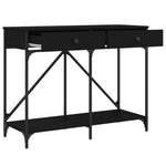 Konsollbord Svart 100X39X78,5 Cm Konstruert Tre