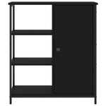 Skjenk Svart 70X30X80 Cm Konstruert Tre