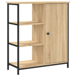 Skjenk Sonoma Eik 70X30X80 Cm Konstruert Tre