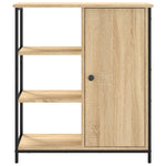 Skjenk Sonoma Eik 70X30X80 Cm Konstruert Tre