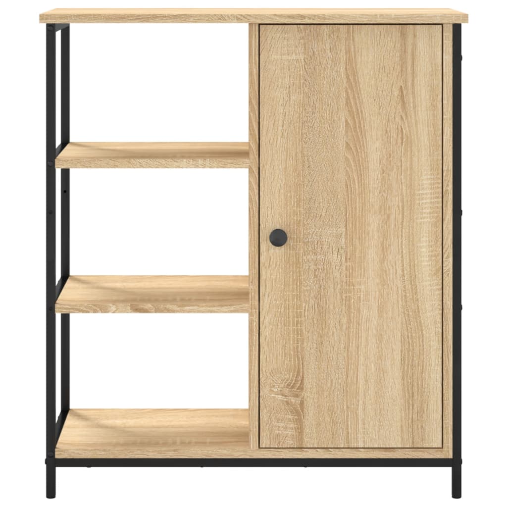 Skjenk Sonoma Eik 70X30X80 Cm Konstruert Tre