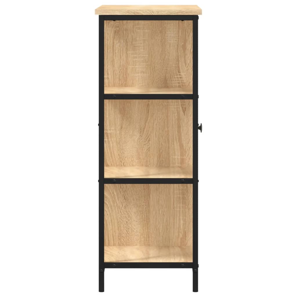 Skjenk Sonoma Eik 70X30X80 Cm Konstruert Tre