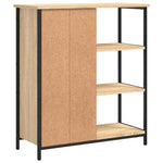 Skjenk Sonoma Eik 70X30X80 Cm Konstruert Tre