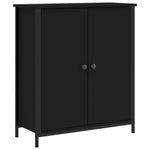 Skjenk Svart 70X30X80 Cm Konstruert Tre