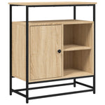 Skjenk Sonoma Eik 69X35X80 Cm Konstruert Tre