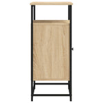 Skjenk Sonoma Eik 69X35X80 Cm Konstruert Tre