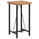 Barbord 55X55X107 Cm Heltre Akasie Og Jern