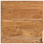 Barbord 55X55X107 Cm Heltre Akasie Og Jern