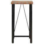Barbord 55X55X107 Cm Heltre Akasie Og Jern