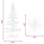 Juletre Av Tre Til Pynt 75 Cm Heltre Furu
