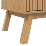 Skjenk Olden Brun 114X43X73,5Cm Heltre Furu