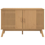 Skjenk Olden Brun 114X43X73,5Cm Heltre Furu