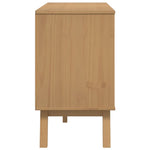 Skjenk Olden Brun 114X43X73,5Cm Heltre Furu