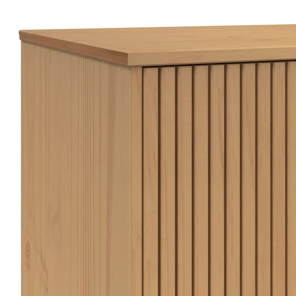 Skjenk Olden Brun 114X43X73,5Cm Heltre Furu