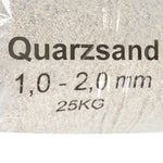 Filtersand 25 Kg 1,0 - 2,0 Mm