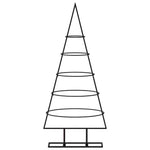 Juletre Til Dekorasjon Metall Svart 90 Cm