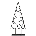 Juletre Til Dekorasjon Metall Svart 60 Cm