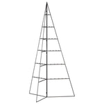 Juletre Til Dekorasjon Metall Svart 140 Cm