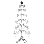 Juletre Til Dekorasjon Metall Svart 180 Cm