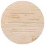 Bordplate Rund Ø90X3 Cm Heltre Furu