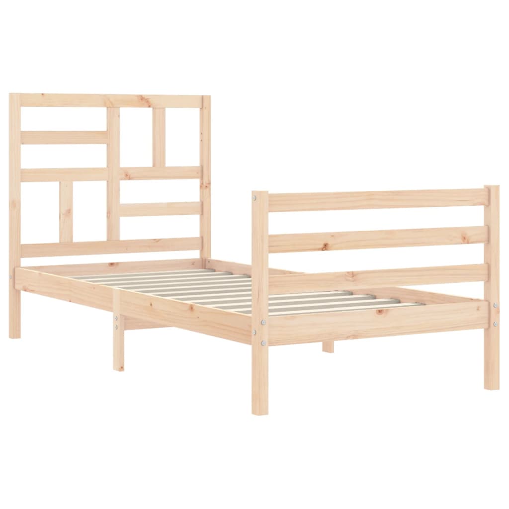 Sengeramme Med Hodegavl 100X200 Cm Heltre