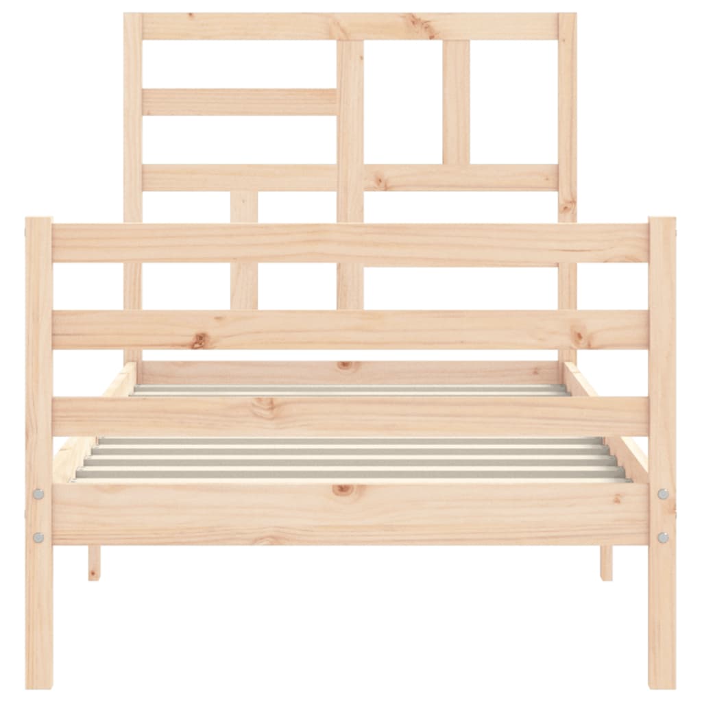 Sengeramme Med Hodegavl 100X200 Cm Heltre