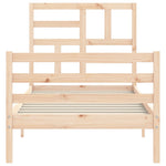 Sengeramme Med Hodegavl 100X200 Cm Heltre