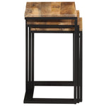Stablebord 3 Stk Heltre Akasie