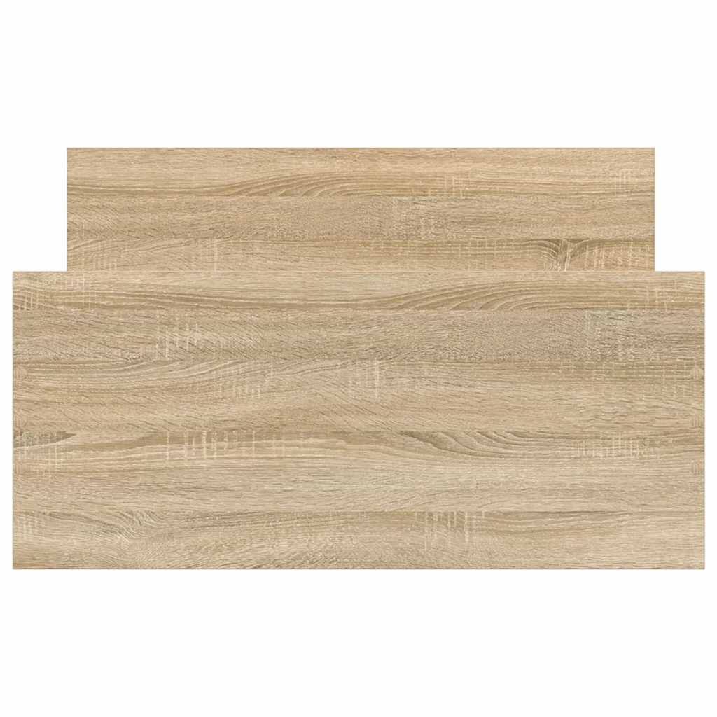 Sengeramme Uten Madrass Sonoma Eik 90X200 Cm Konstruert Tre