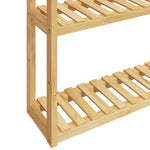 Baderomshylle 3 Hyller Veggmontert 60X15X54 Cm Bambus