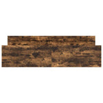 Sengeramme Med Hode- Og Fotgavl Røkt Eik 160X200 Cm