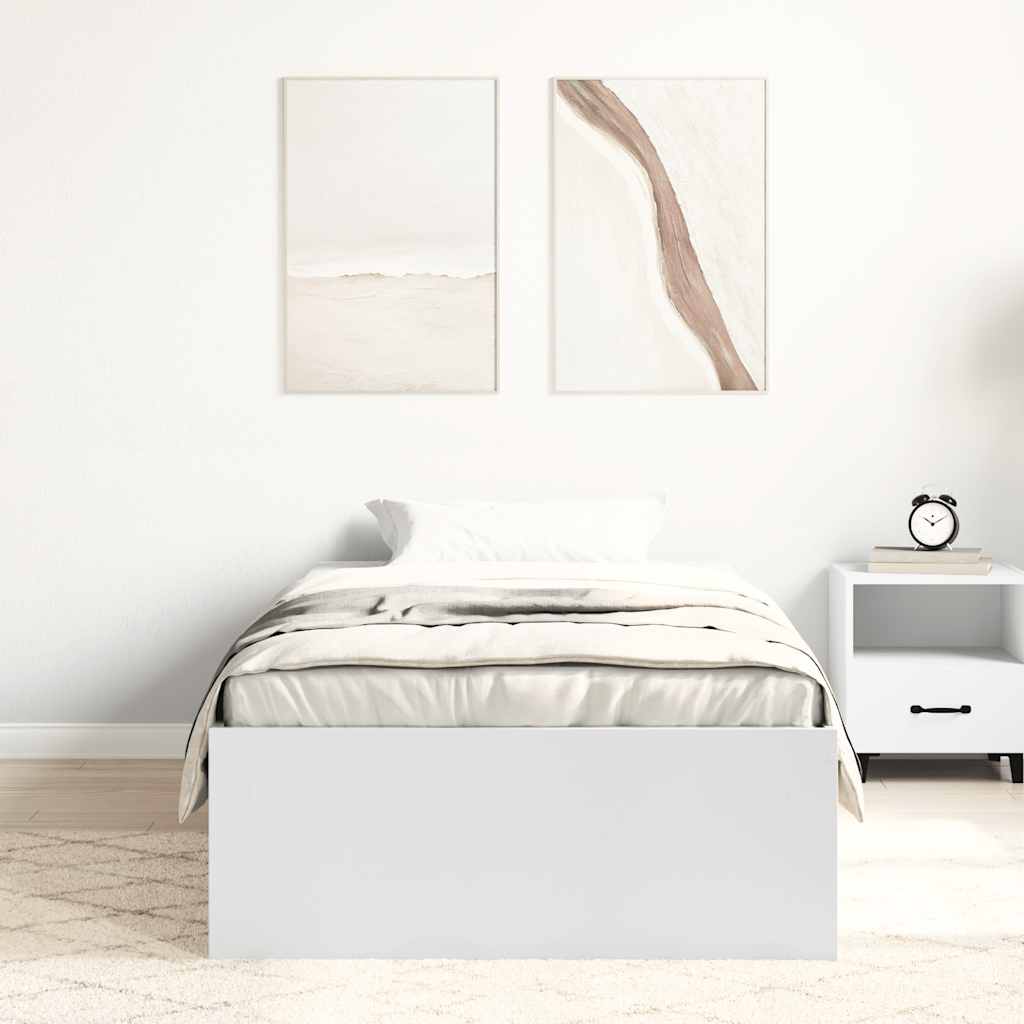 Sengeramme Hvit 100X200 Cm
