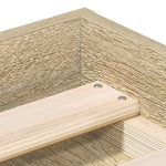 Sengeramme Sonoma Eik 120X200 Cm