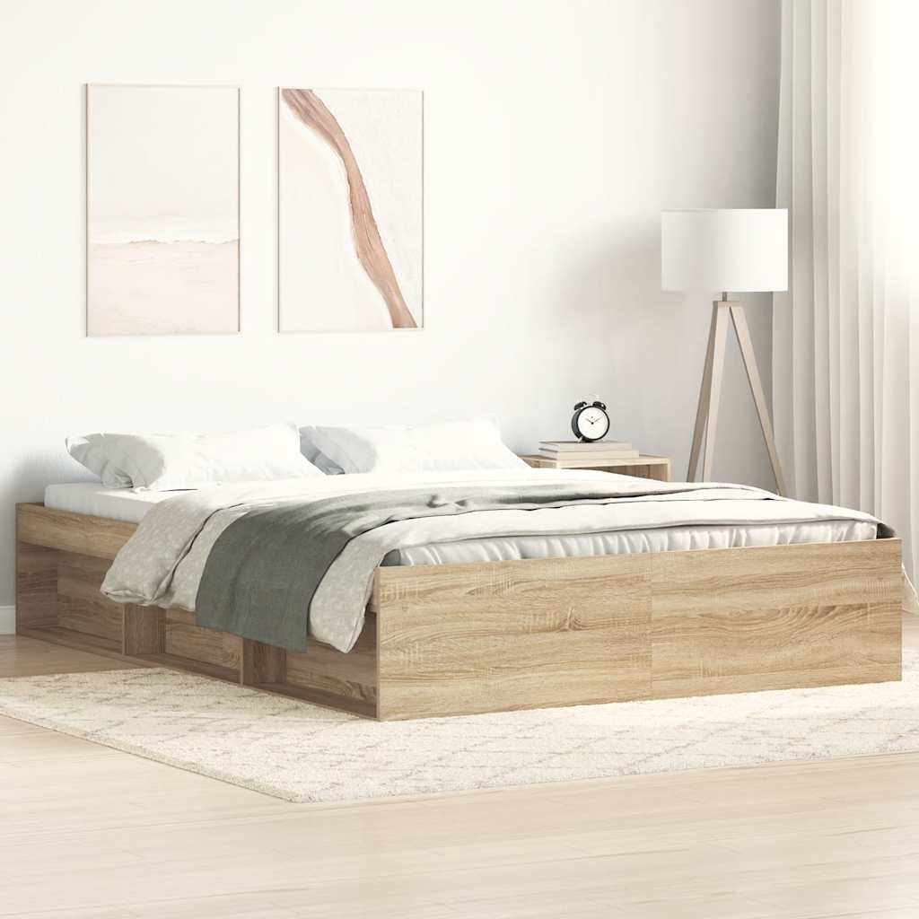 Sengeramme Sonoma Eik 140X200 Cm