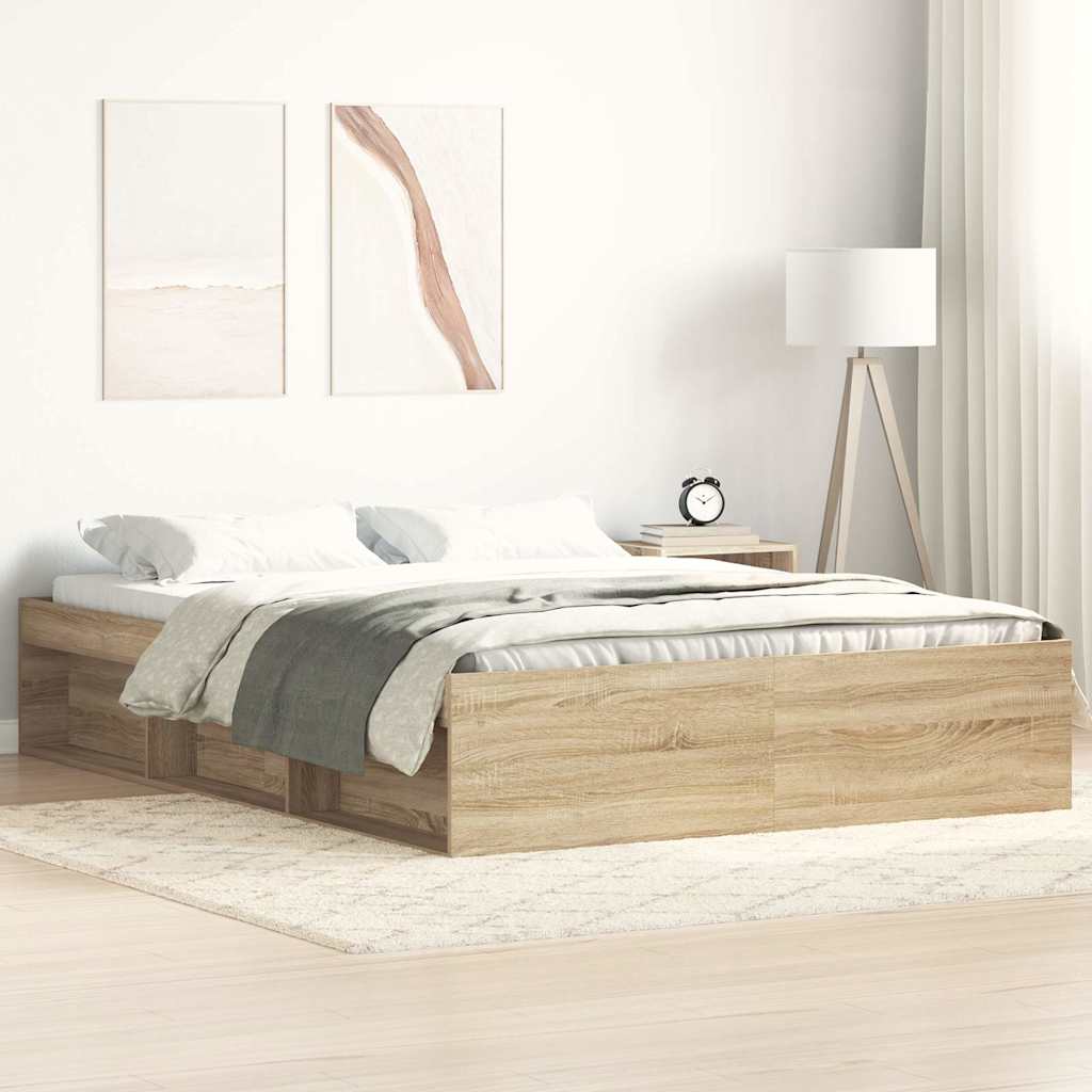 Sengeramme Sonoma Eik 160X200 Cm