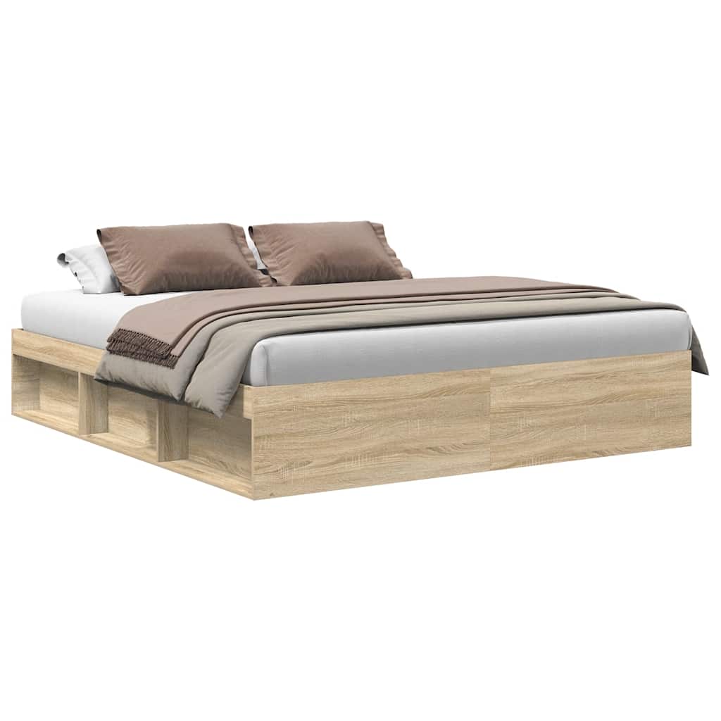 Sengeramme Sonoma Eik 180X200 Cm