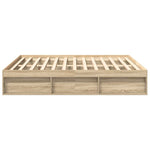 Sengeramme Sonoma Eik 180X200 Cm