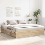 Sengeramme Sonoma Eik 180X200 Cm